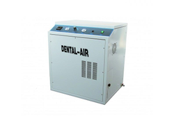 КОМПРЕССОР ВОЗДУШНЫЙ БЕЗМАСЛЯНЫЙ DENTAL AIR 1/24/39 (В КОЖУХЕ), ресивер 24 л