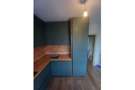 Кухня Темно-зеленая