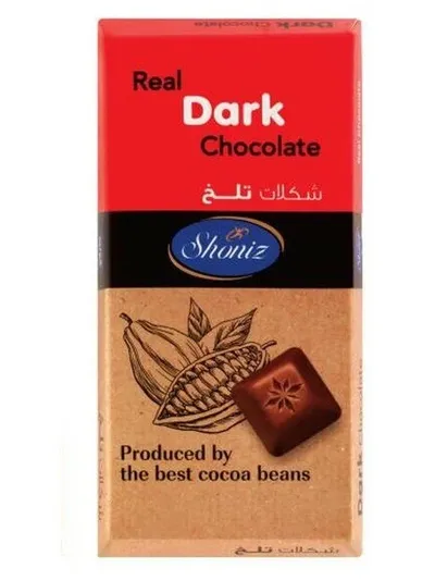 ШОКОЛАД "REAL" DARK CHOCOLATE 78% (ТЕМНЫЙ) ТМ "SHONIZ"