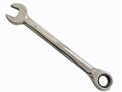 Ключ комбинированный рожково-накидной с трещоткой 24 мм