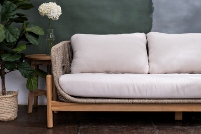 Диван из тика трехместный Talara