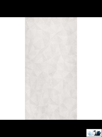 Керамогранит Creto Foil Aluminum White Decor 60х120 см под бетон в магазине Маруся