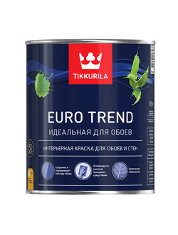 Краска Euro Trend, д/обоев и стен Tikkurila