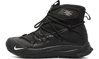 Nike ACG Air Terra Antarktik Black White Fur с мехом