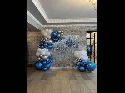 Фотозона новогодняя с пайетками 2на2м