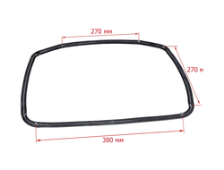 Уплотнительная резинка дверцы духовки GORENJE 226873 (533584) 460x360mm