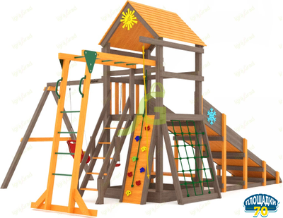 Всесезонная площадка IgraGrad С Gride с рукоходом SF1