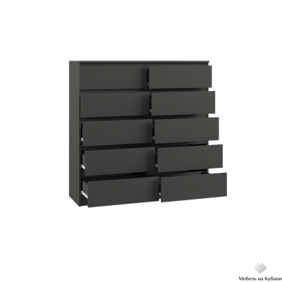 Мадера Комод К10М Графит