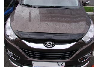 Дефлектор капота темный HYUNDAI ix35 2010-, NLD.SHYIX351012