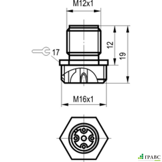 Монтажный разъем CP S259