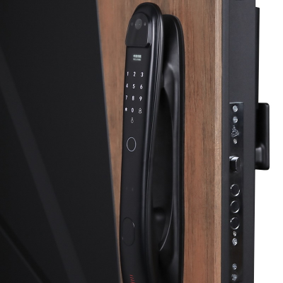 Стальная дверь   Макс 3D (Smart lock DZ 888). Заказная модель.