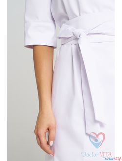 ПЛАТЬЕ медицинское Dr.Super "Spring" белое