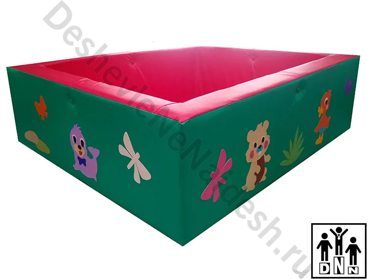 Сухой бассейн квадратный Сказка