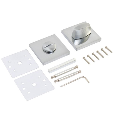 Сантехническая завертка к ручкам АЛЛЮР АРТ BK-S2 SC(6190) мат.хром  [56918]