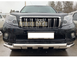 Защита переднего бампера (G) d76 для  Toyota Land Cruiser Prado 150 (2010-...)
