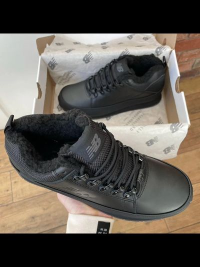New Balance 754 Black с мехом