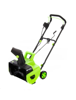 Снегоуборочная машина электрическая ЭСБ-2000, 2 кВт Сибртех