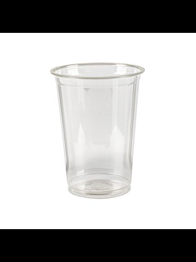 Стакан прозрачный ПЭТ, 400мл