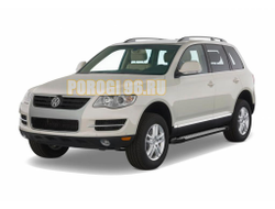 Пороги на Volkswagen  Touareg  (2002-2010) Bmw-style V2