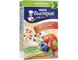 Каша овсяная ассорти черника,клубника,персик prebio 6*40г быстров