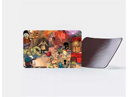 Магнит виниловый герои №2