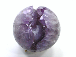 Шар Аметист, жеода, Бразилия (116 мм, 2025 г) №18435