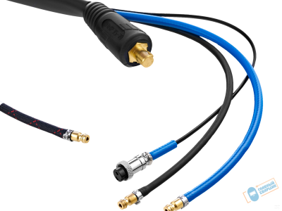 Горелка TIG TECH TS 18 (ОКС+Б/Р, 2 ПИН) 4 м, вод.охлажд IOВ6967