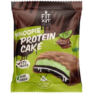 Пирожное Whoopie Protein Cake Шоколад-киви (90 гр.) FIT KIT