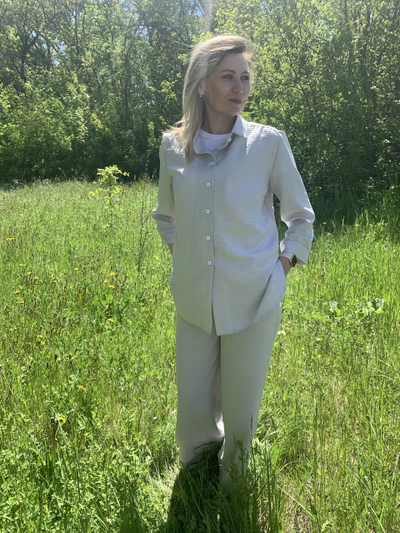 Рубашка 704-0424 / Брюки 703-0424 ЖАТКА