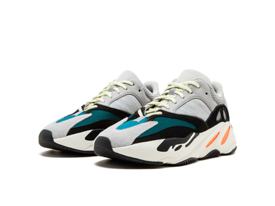 Grey yeezy wave runner hotsell