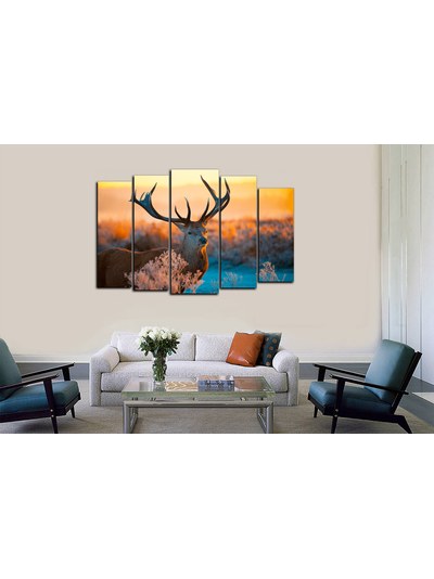 Модульная картина &quot;Взгляд животного&quot;