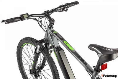Велогибрид Eltreco Ultra LITE черно-зелёный