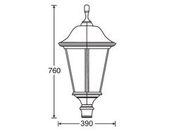 Парковый светильник  BREMEN