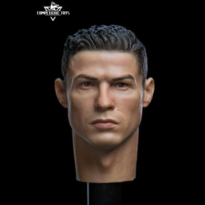 Скульпт с шеей (Криштиану Роналду) - 1/6 Ronaldo (Com004) - Competitive Toys