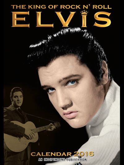 Elvis Календарь 2016 ИНОСТРАННЫЕ ПЕРЕКИДНЫЕ КАЛЕНДАРИ 2016, Elvis CALENDAR 2016