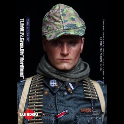 ПРЕДЗАКАЗ - Немецкий пулеметчик - Коллекционная ФИГУРА 1/6 Oder 1945  (UD9051) - UJINDOU ?ЦЕНА: 23700 РУБ.?