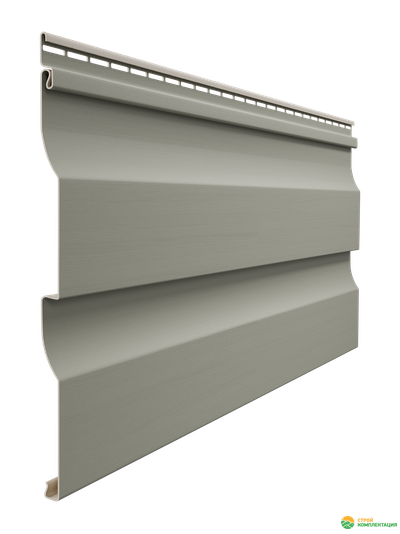 Сайдинг виниловый Docke Premium Корабельный брус D4,5D пихта 3600х232 мм