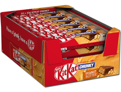 Батончик KitKat Chunky Peanut butter 42 гр (24 шт)