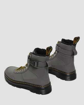 Dr martens combs tech utility ankle boots in black discount