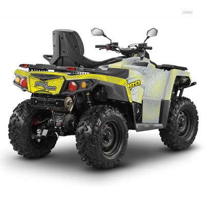 Наклейки на квадроцикл Aodes Pathcross 1000 mud pro - 2021 2022 2023 2024 №5995