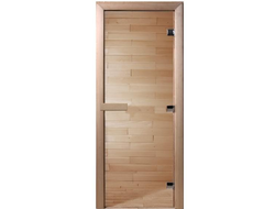 Дверь стеклянная 2100х800 (прозрачная,бронза,графит)