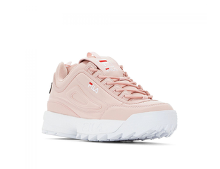 Pink shoes fila discount