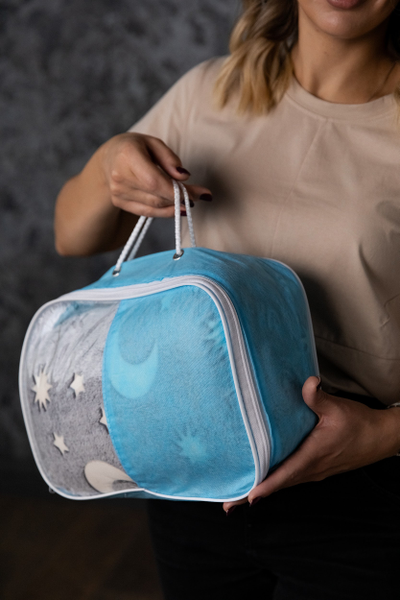 Плед с рукавами "Стикеры" светящийся  из микрофибры (велсофта)