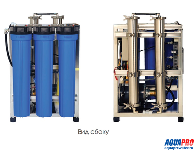 Промышленный фильтр обратного осмоса Aquapro ARO-600G-2