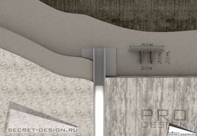 Световая планка разделительная Pro Design