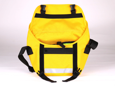 Сумка Гоша Орехов Messenger Minipurse Желтая в открытом виде