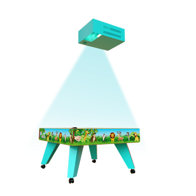 Интерактивная песочница Sandbox два в одном умный стол (с креплением)