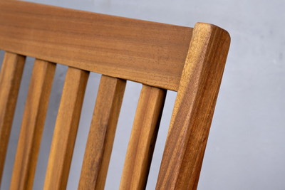 Стул из акации Oxford складной с подлокотниками