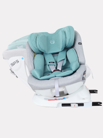 Автокресло 0-36 кг Rant Nitro Isofix 0+ 1-2-3 Grey/Mint