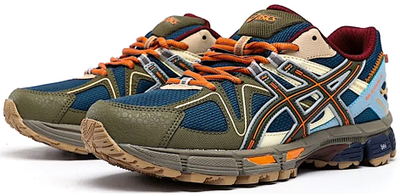 Asics Gel Kahana 8 Brown Blue Синие с коричневым